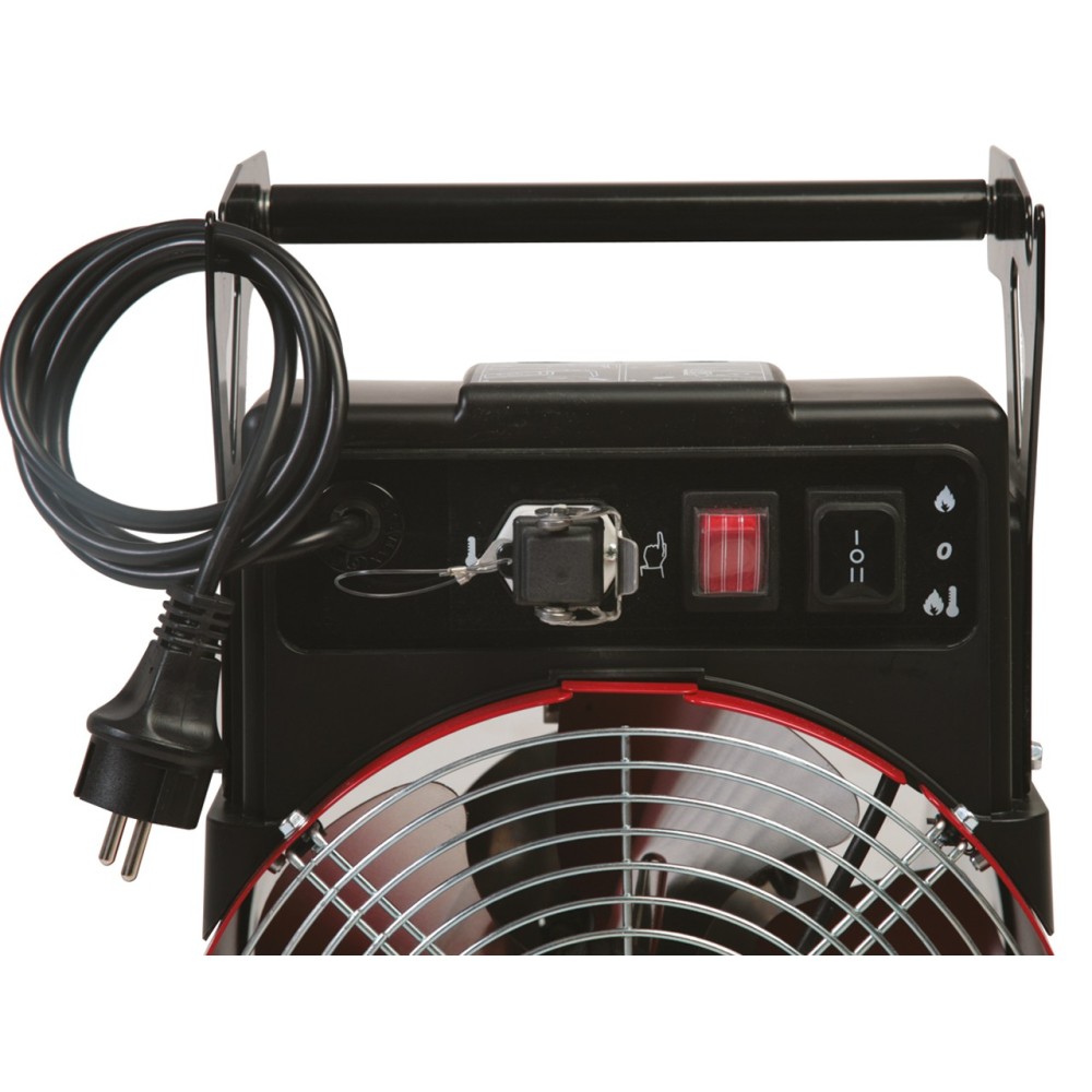 Incalzitor pe GPL SG340A OKLIMA, carcasa metal, putere 84,81kW, debit 2550mcb, 230V, pornire AUTOMATA