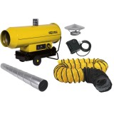 Tun de caldura cu ardere indirecta SE300 OKLIMA, putere 90kW, debit aer 4300mcb/h, motorina, 230V