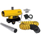 Tun de caldura cu ardere indirecta SE200 OKLIMA, putere 58kW, debit aer 2500mcb/h, motorina, 230V