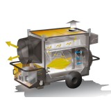 Generator caldura SM740 OKLIMA, putere calorica 185kW, debit aer 13000mcb/h, GAZ METAN, 230V