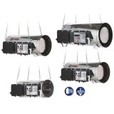 Tun de caldura SUSPENDAT cu ardere directa GA/N 95 BIEMMEDUE, putere 96kW, debit aer 6700mcb/h, GAZ PROPAN