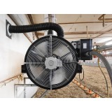 Tun de caldura SUSPENDAT, cu ardere indirecta, BH100 BIEMMEDUE, putere 97,24kW, debit 8500mcb/h, pe GAZ PROPAN