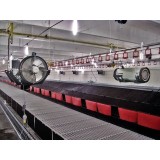 Tun de caldura SUSPENDAT, cu ardere indirecta, BH100 BIEMMEDUE, putere 97,24kW, debit 8500mcb/h, pe GAZ PROPAN