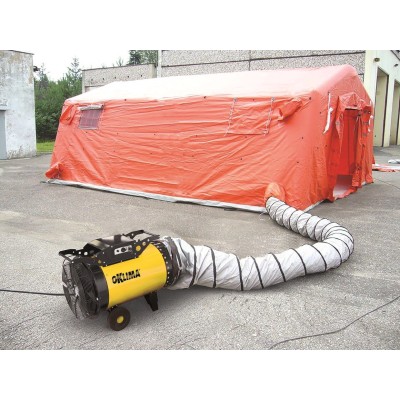 Tun de caldura electric SK120C OKLIMA, putere calorica 30kW, tensiune 400V, debit aer 5100mcb