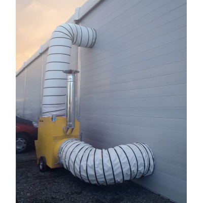 Generator caldura SM580 OKLIMA, putere calorica 144kW, debit aer 12000mcb/h, GAZ METAN, 230V
