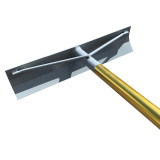 Sape de tras beton (Rake beton) din aluminiu, model GOLD, marca STRONG, dimensiuni 495x105x1530mm