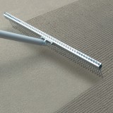 Perie abraziva metalica pentru periat beton, latime perie 600mm, lungime maner extensibil 6m