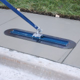 Gletiera manuala bidirectionala din otel BLUE STEEL FRESNO STRONG, dimensiuni 1200x300mm cu articulatie si un maner
