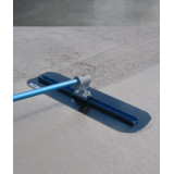 Gletiera manuala bidirectionala din otel BLUE STEEL FRESNO STRONG, dimensiuni 1200x300mm cu articulatie si un maner