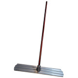 Gletiera manuala bidirectionala din aluminiu, dimensiuni 1200x200mm cu articulatie STRONG, cu maner din aluminiu 1,8m