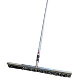 Perie pentru periat beton pe suport PVC cu latimea 1000mm si Maner telescopic cu lungimea de 4m