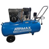 Compresor de aer ZA65-100L-10bar AIRMAX, debit aer aspirat 386 l/min, capacitate butelie 100 L, presiune 10bar, 230V