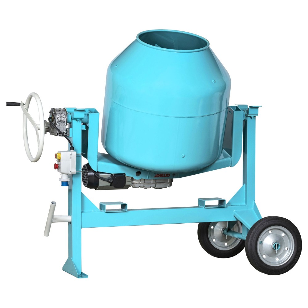 Betoniera C360 SR OMAER, putere motor 2CP, Transmisie cu Reductor, Functionare Silentioasa, alimentare 230V, 190kg