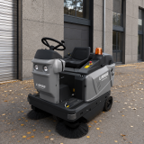 Mașină de măturat LAVOR SWL R 1100 DT Diesel YANMAR, 9.700 m²/h