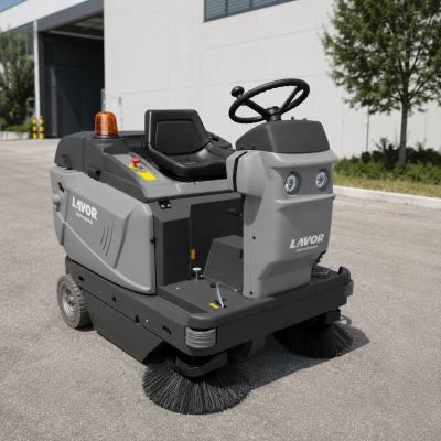 Mașină de măturat LAVOR SWL R 1100 DT Diesel YANMAR, 9.700 m²/h
