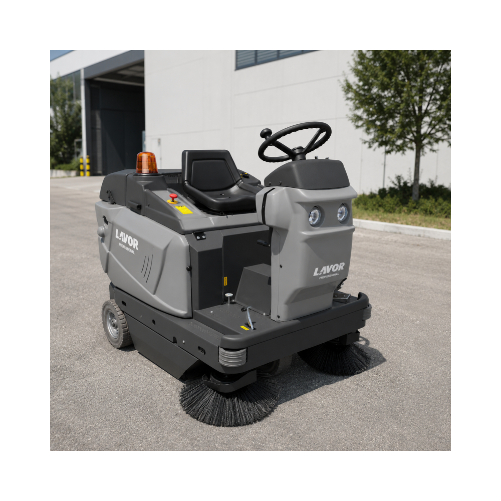 Mașină de măturat LAVOR SWL R 1100 DT Diesel YANMAR, 9.700 m²/h