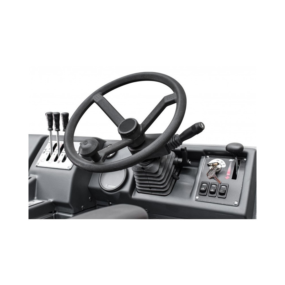 Mașină de măturat LAVOR SWL R 1300 DT BIN-UP, Diesel Kubota, 19.200 m²/h