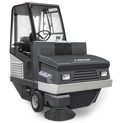 Mașină de Măturat LAVOR SWL R 1300 DT BIN-UP Diesel – 19.200 m²/h