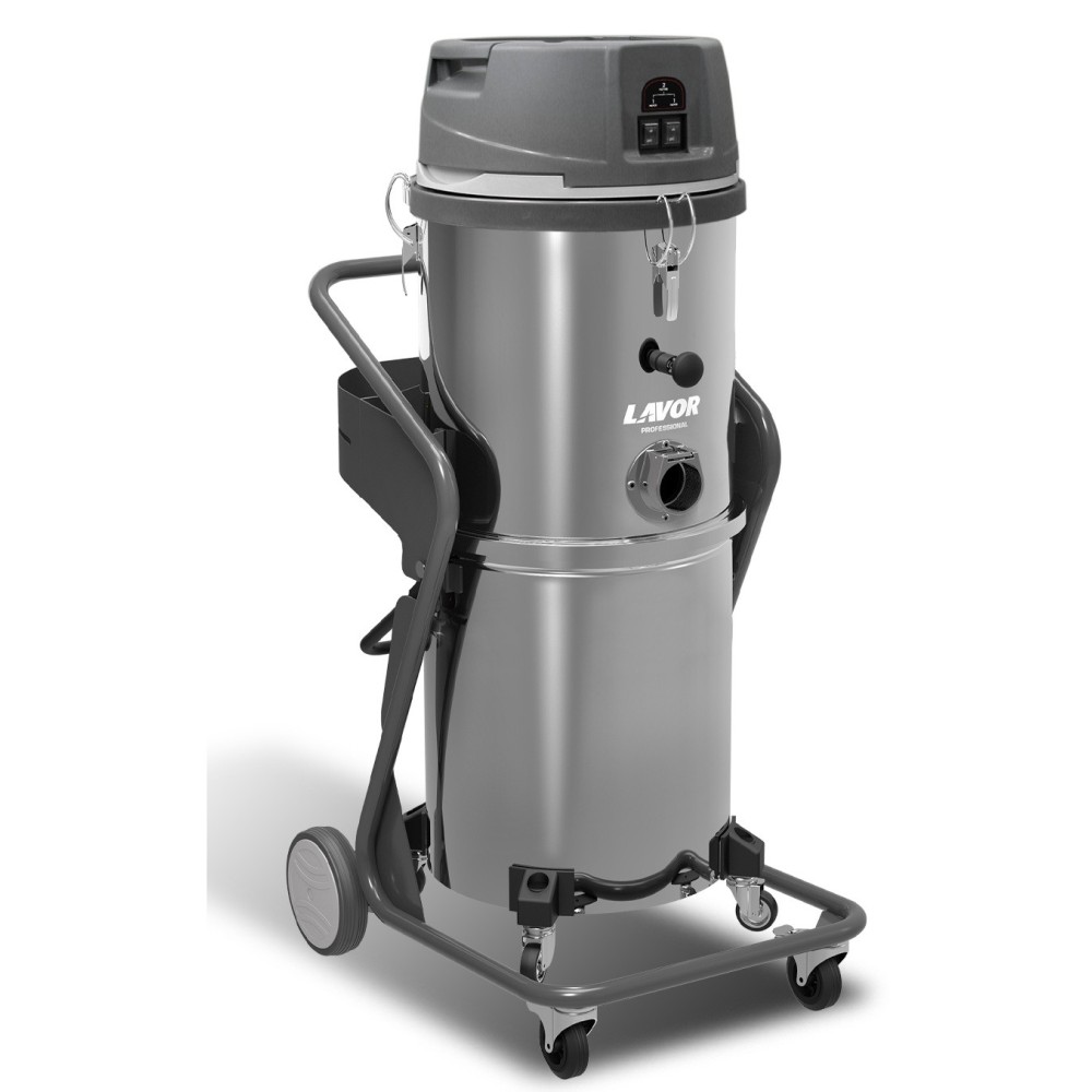 Aspirator industrial LAVOR SMX-R 80, 3000W, 80L, inox