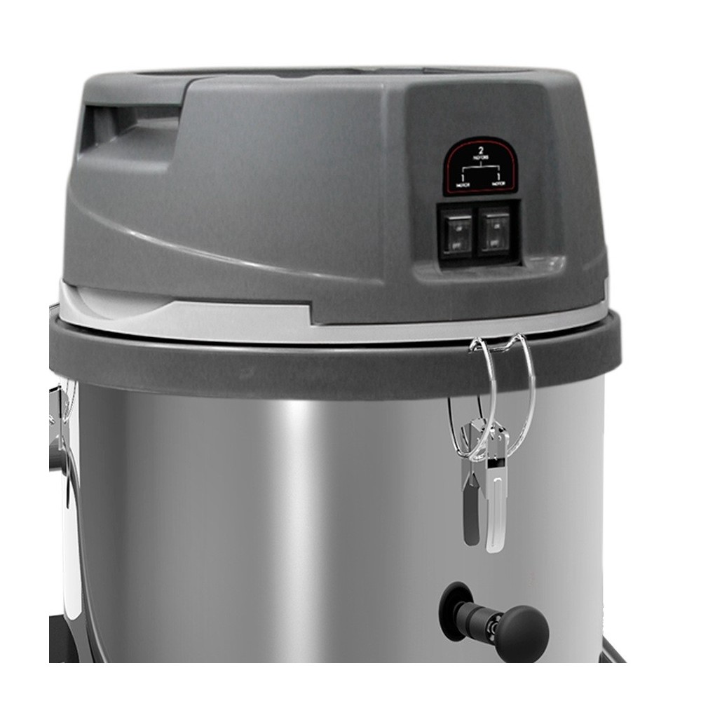 Aspirator industrial LAVOR SMX-R 80, 3000W, 80L, inox