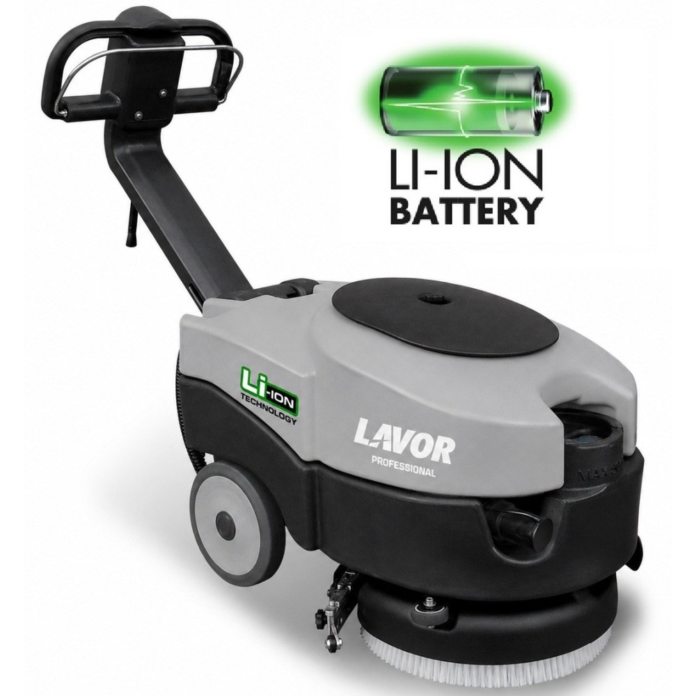 Mașină spălat pardoseli LAVOR QUICK 36B Li-Ion, 14,4V, 1.260 m²/h