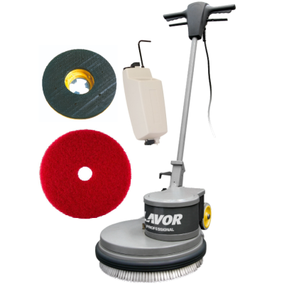 Monodisc LAVOR SDM-R 45G 16-160 PAD Roșu, 1600W, Ø430 mm