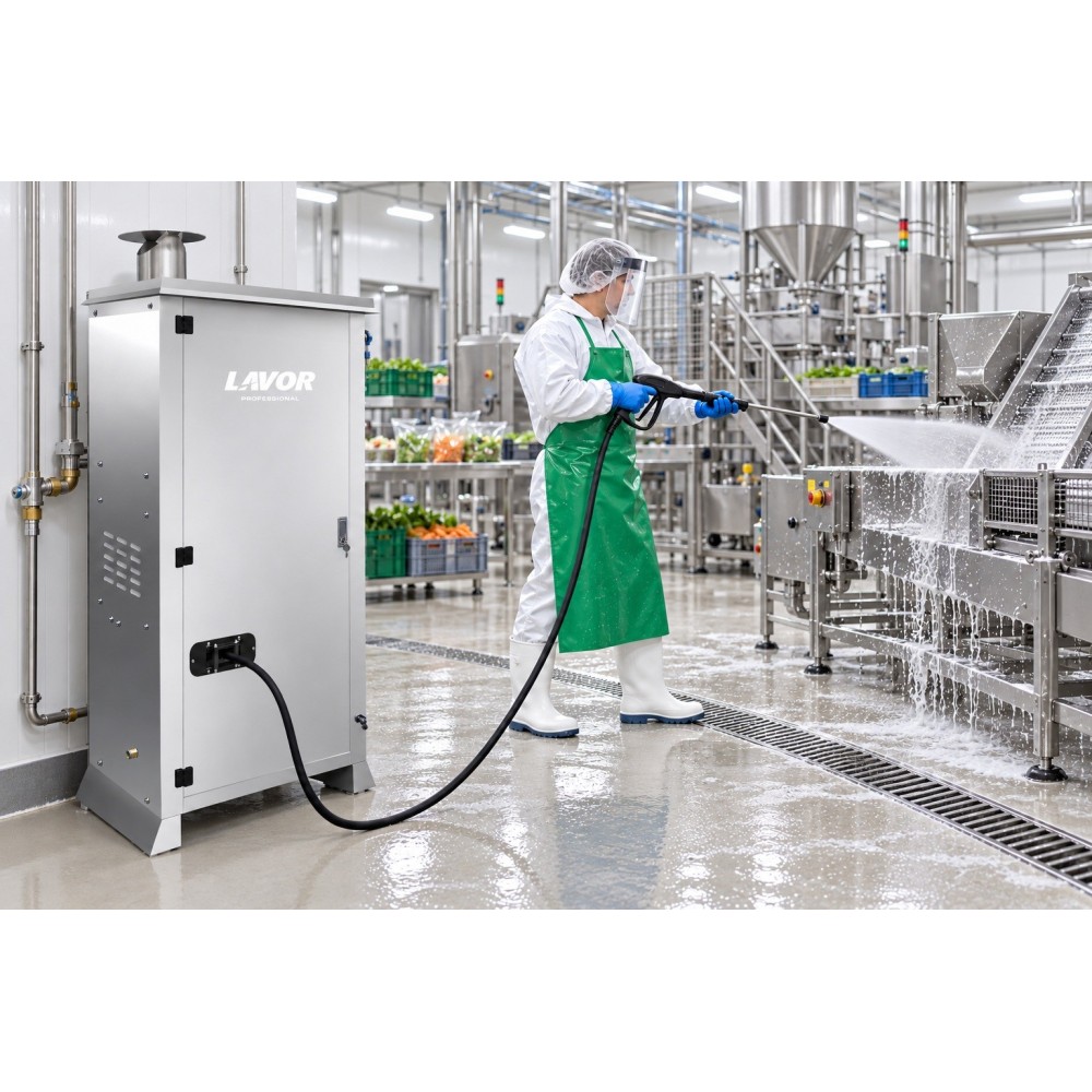 Aparat cu presiune apă caldă LAVOR HHPX 1212 LP – 100 bar