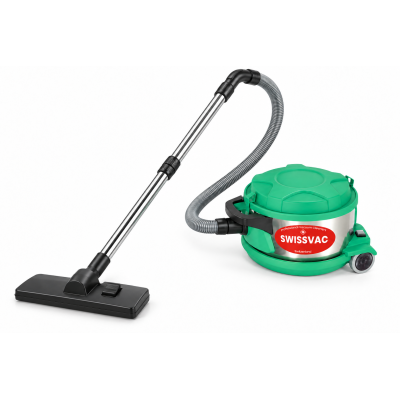 Aspirator silențios SWISSVAC AC-101, 1000W, inox 10L