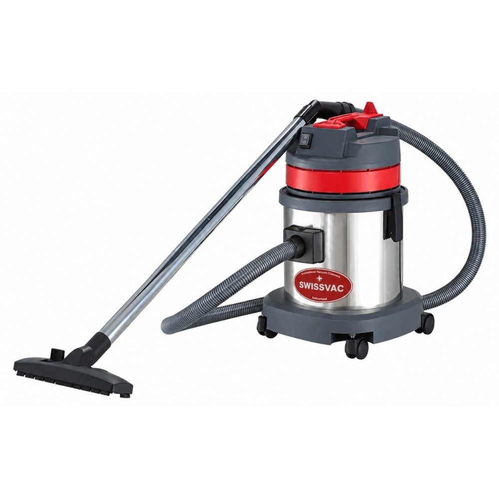 Aspirator umed-uscat SWISSVAC CB15, 1000W, cuvă inox 15L