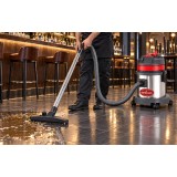 Aspirator umed-uscat SWISSVAC CB15, 1000W, cuvă inox 15L