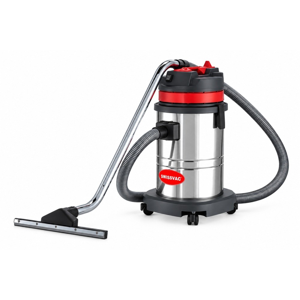 Aspirator umed-uscat CB30 SWISSVAC, 1000 W, inox 30 L