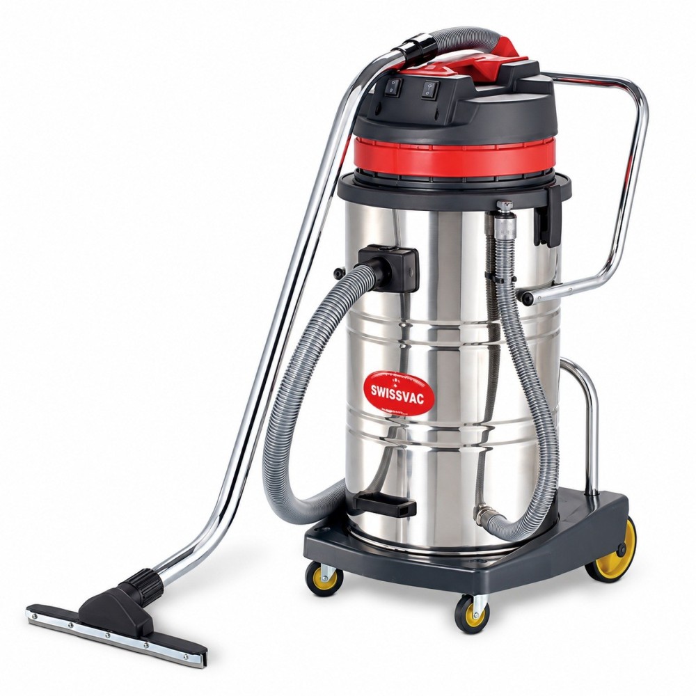 Aspirator CB80-2J SWISSVAC, 2000 W, cuvă inox 80 L