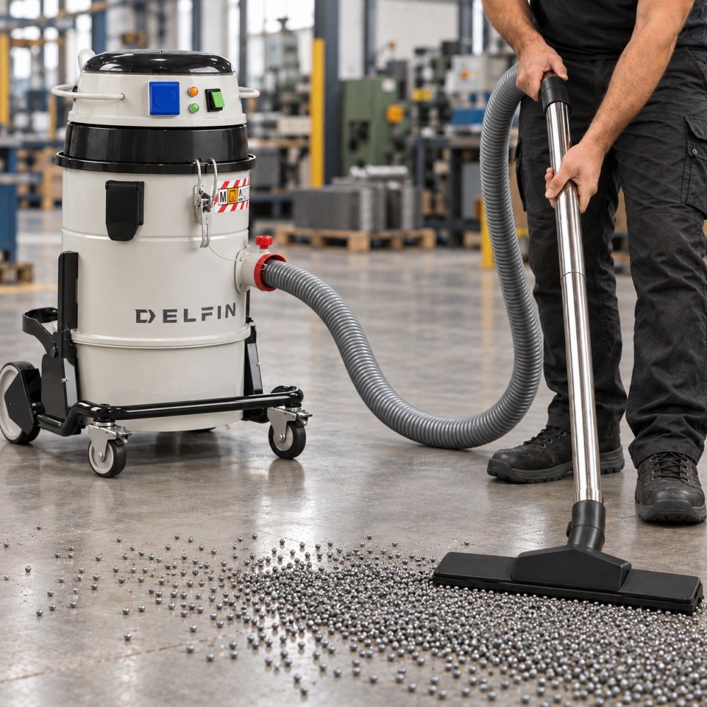 Aspirator industrial DELFIN MTL301 DUST 1.150 W | SIFEE