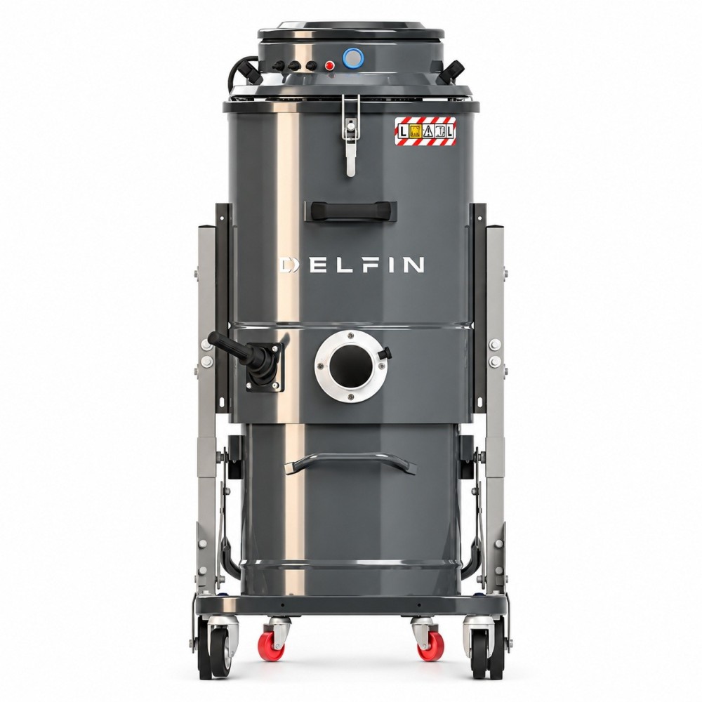 Aspirator industrial DELFIN DM3 EL 3450W, 60L, 230V