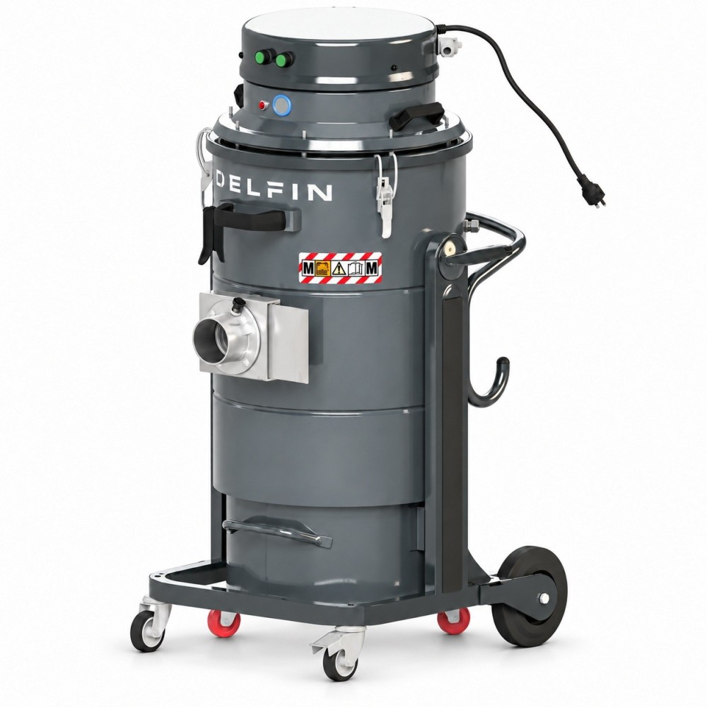 Aspirator industrial DELFIN DM3 EL AUT 3.450 W, 45 L