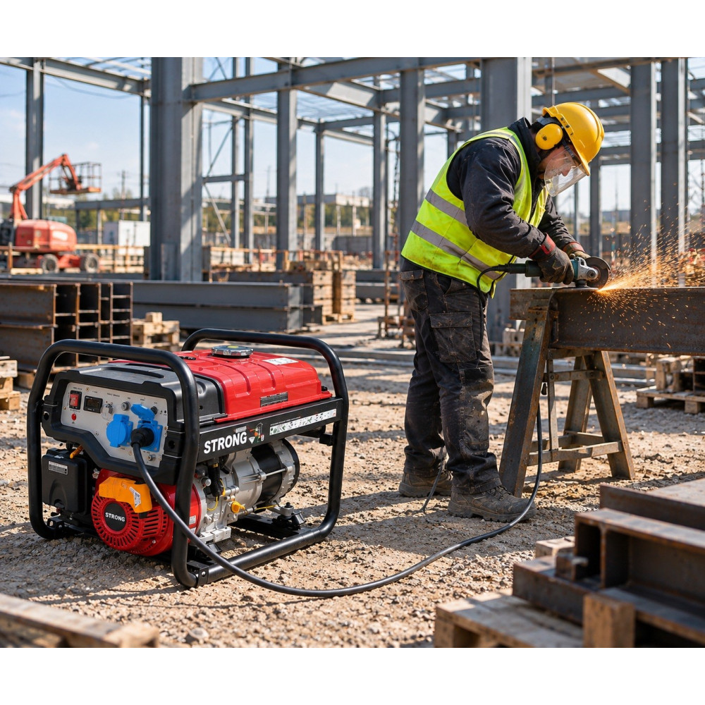 Generator curent STRONG SC5000-III, 4.8 kW, AVR, 230V | SIFEE