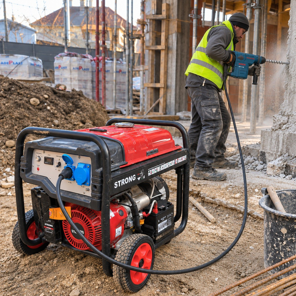 Generator curent STRONG SC6000-III, 5.5 kW, AVR, 230V | SIFEE
