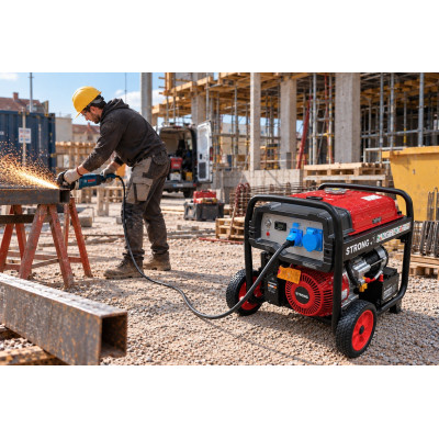 Generator curent STRONG SC8000-III, 7.5 kW, AVR, 230V | SIFEE