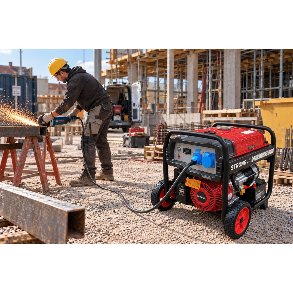 Generator curent STRONG SC8000-III, 7.5 kW, AVR, 230V | SIFEE