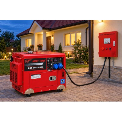 Generator diesel AGT 6851 DSEA + ATS51, 5 kVA, AVR | SIFEE