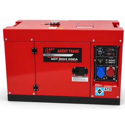 Generator diesel AGT 8003 DSEA + ATS80, 8 kVA, AVR | SIFEE