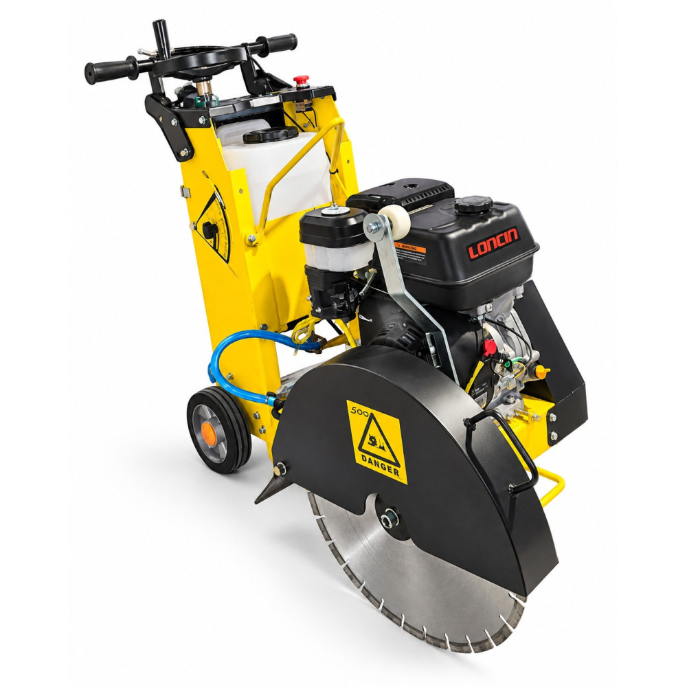 Mașină tăiat beton/asfalt STRONG TF500-2, LONCIN G390F, disc 500 mm