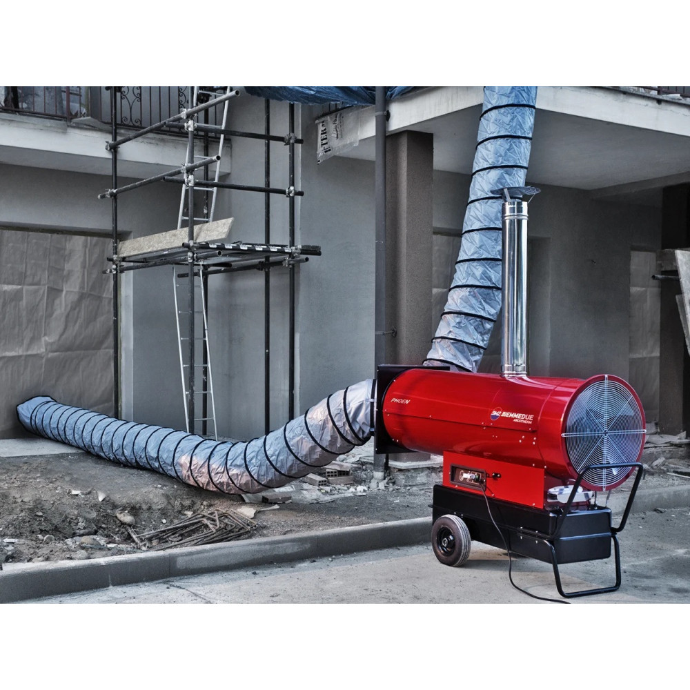 Tun de căldură BIEMMEDUE PHOEN 110, 110 kW, 5.300 m³/h, motorină