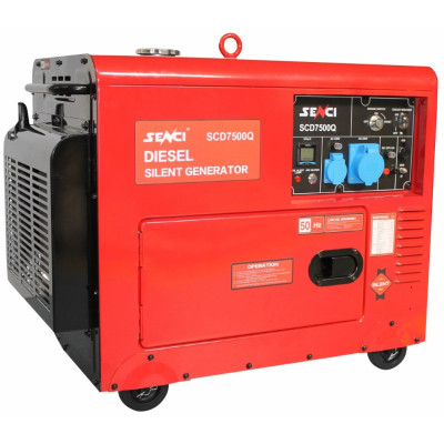 Generator diesel SENCI SCD7500QN ATS, 6 kVA, 230 V