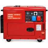 Generator diesel SENCI SCD7500TEQ + ATS, 6,9 kVA, 230/400 V
