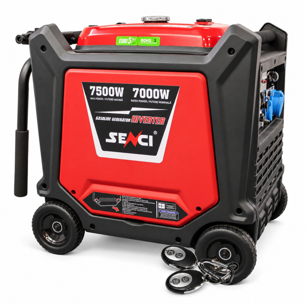 Generator inverter SENCI SC8000iE, 7,5 kW, 230 V