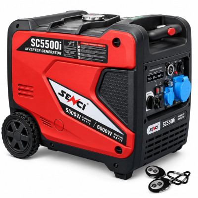 Generator inverter SENCI SC5500iE, 6 kW, 230 V | SIFEE