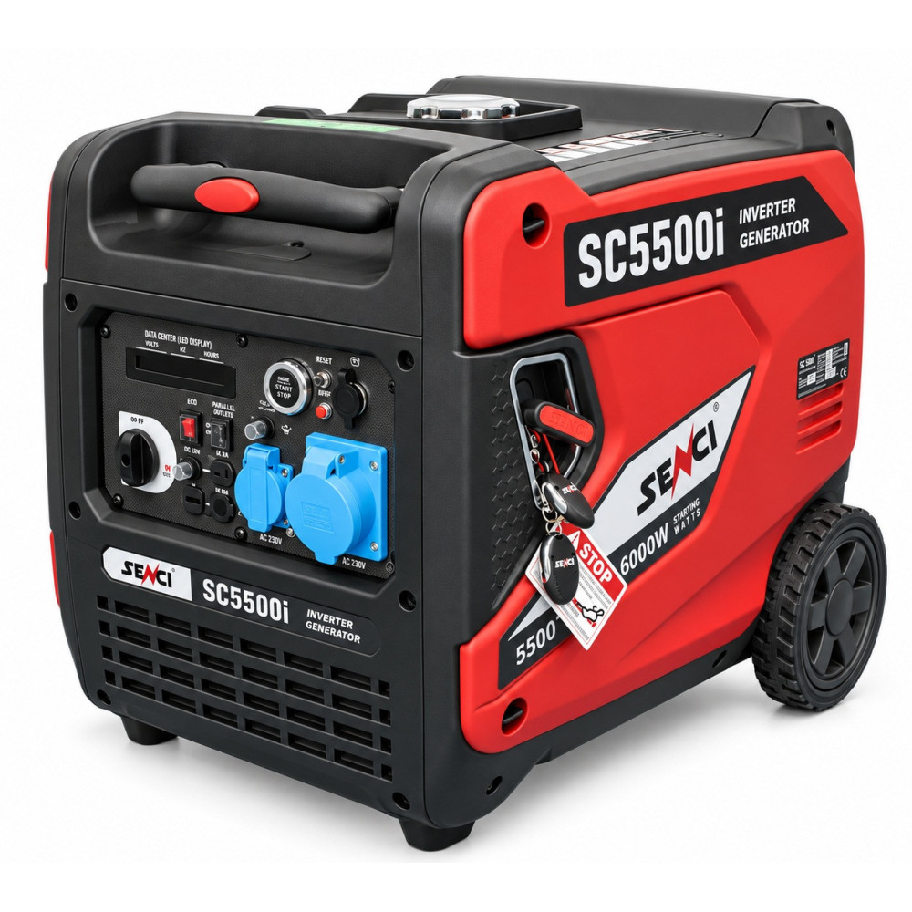 Generator inverter SENCI SC5500iE, 6 kW, 230 V | SIFEE