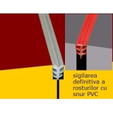 Snur rosturi PVC - Guaina PVC - culoare GRI