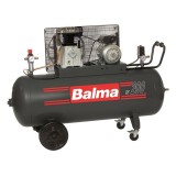 Compresor de aer NS19S-200 CT4 BALMA, debit aer aspirat 486 l/min, capacitate butelie 200 L, presiune 10bar, 400V